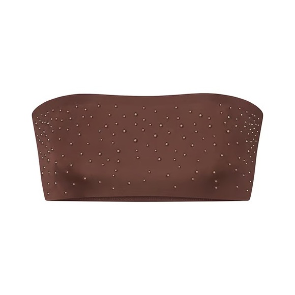 Skims x Swavorski Jelly Sheer Intimates Bandeau